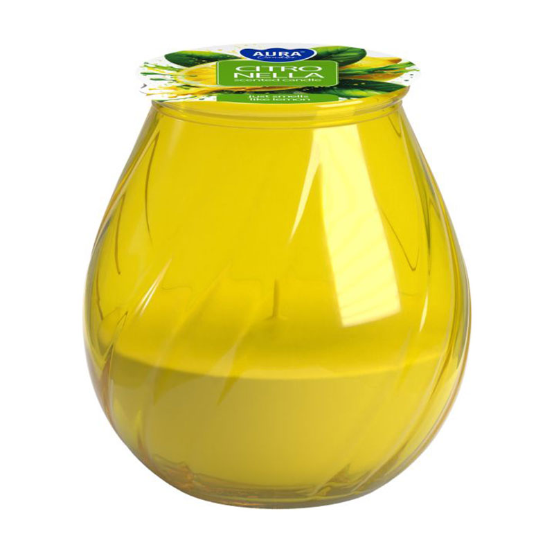 Ароматична свічка Bispol Citronella, 130 г (s72-86)